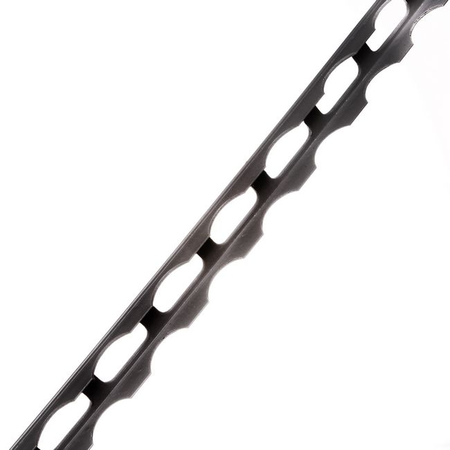 Afretningsskinne 25x2000 mm Grå | 5906725226853