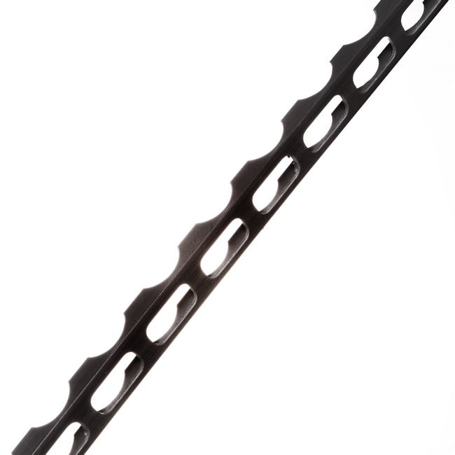 Afretningsskinne 25x2000 mm Grå | 5906725226853