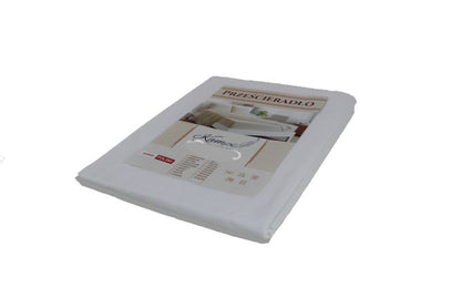 Traditionelt hotel lagen Kam-Pol glat 200x200 hvid 1 stk.