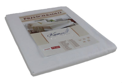 Traditionelt hotel lagen Kam-Pol glat 90x300 hvid 1 stk.