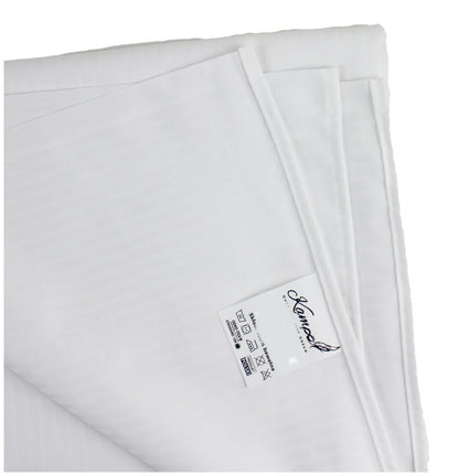 Traditionelt hotel lagen Kam-Pol glat 90x300 hvid 1 stk.