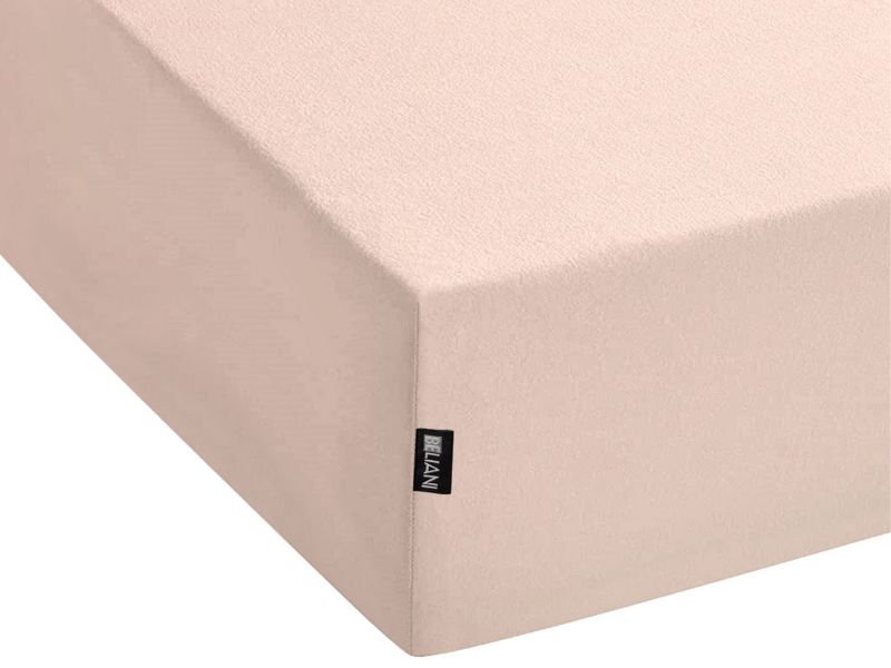 Hofuf bomuldslagen med elastik 140x200 cm beige 1 stk.
