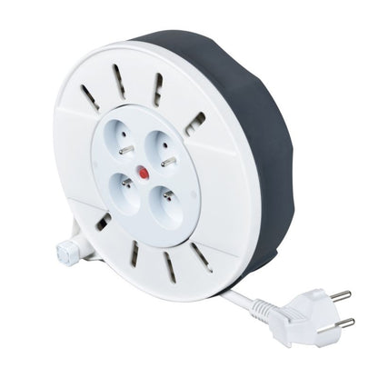 Kabeltromle Diall 4 x 10 A 3 x 1 mm² 10 m