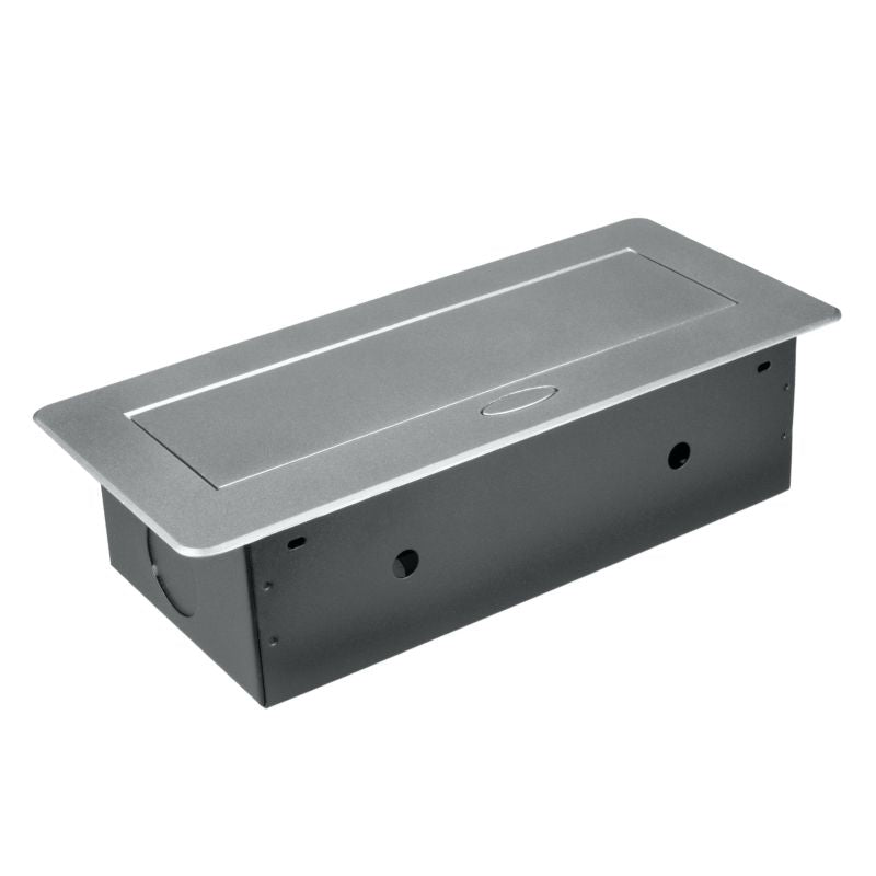 Bordmonteret forlængerledning DPM Solid med 3 stik og jord, 26,6 x 11,9 cm