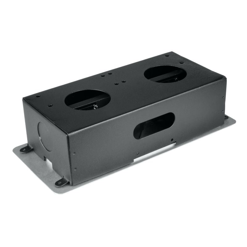 Bordmonteret forlængerledning DPM Solid med 3 stik og jord, 26,6 x 11,9 cm