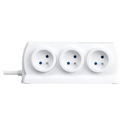 Masterplug forlængerledning 6 x 16 A 3 x 1,5 mm² USB 2 m hvid