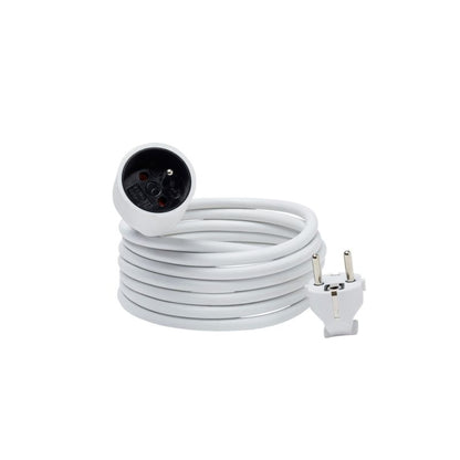 Husstandsforlængerledning 3 x 1,5 mm² 3 m hvid