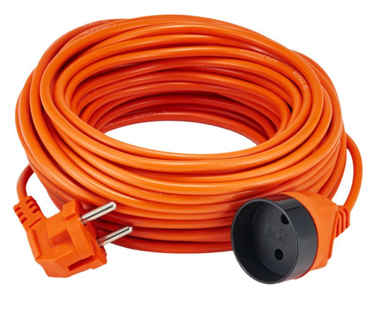 Elgotech OMY udendørs forlængerledning orange 2 x 1 mm² 20 m