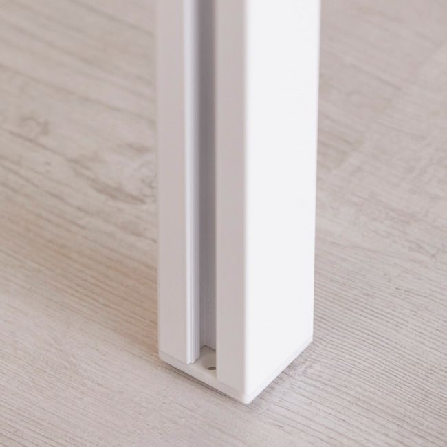 Forlængelse af stolpe GoodHome Alara 12,5 cm hvid