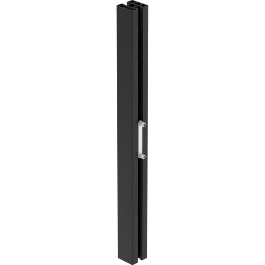 Forlængelse til GoodHome Alara stolpe 50 cm mat-sort industrial