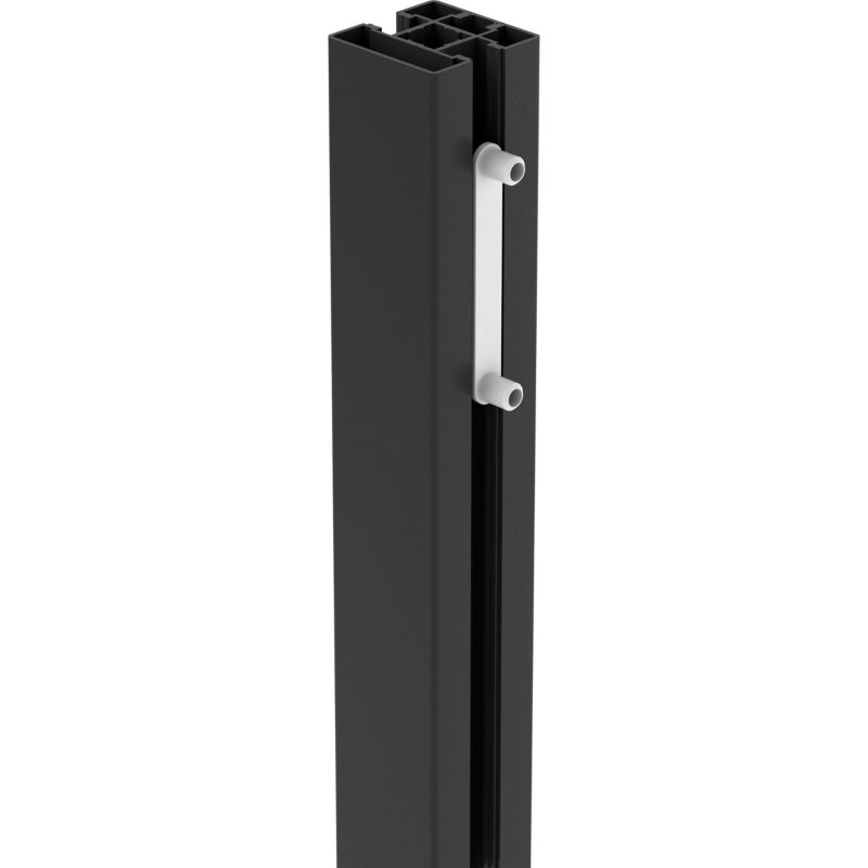 Forlængelse til GoodHome Alara stolpe 50 cm mat-sort industrial