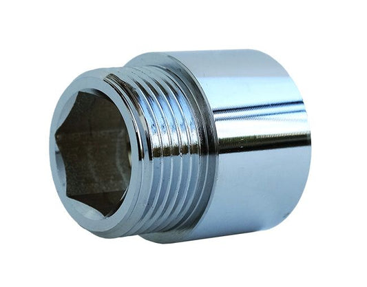 Forlængerstykke 1/2" 20 mm krom