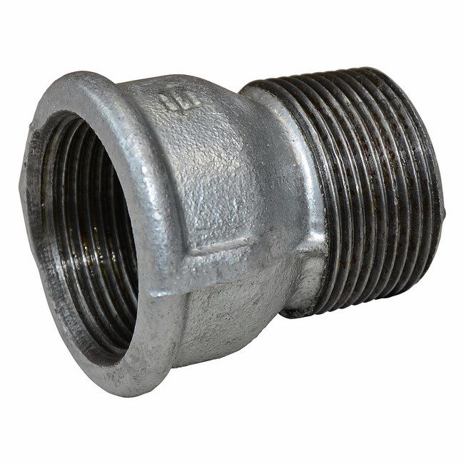 Galvaniseret forlængerstykke 1/2"