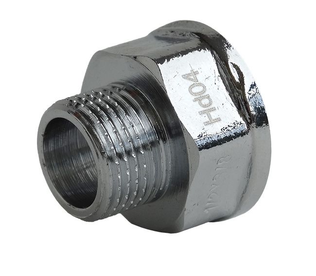 Forlænger 1/2" x 3/8" krom