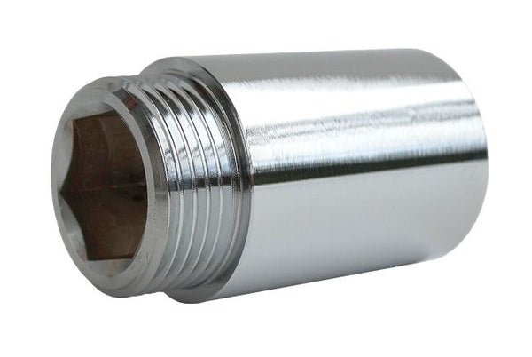 Forlænger 3/4" 40 mm krom