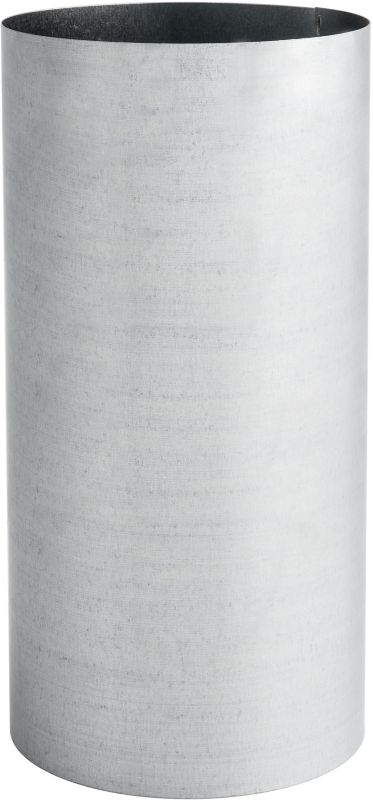 Rørforlænger Rund 125 mm Galvaniseret Stål