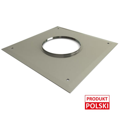 Taggennemføring Ø120 mm Rustfrit Stål