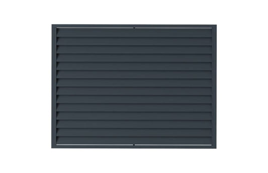 Polargos Imperial hegnspanel 120 x 200 cm galvaniseret antracit