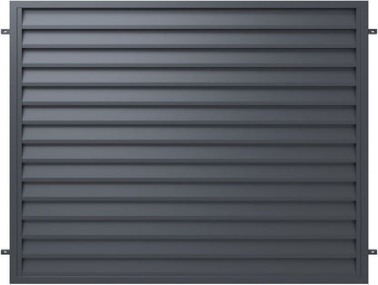 Polargos Imperial hegnspanel 150 x 200 cm galvaniseret antracit