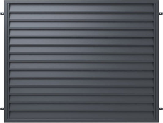 Polargos Imperial hegnspanel 150 x 200 cm galvaniseret antracit