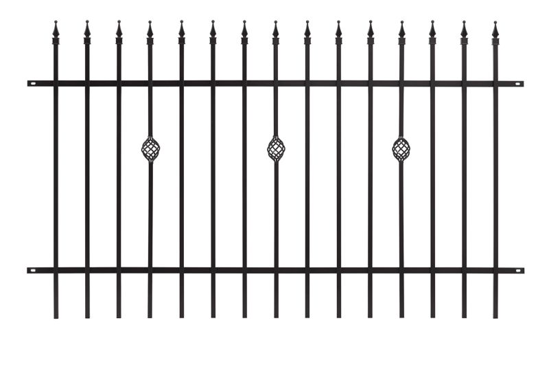 Polbram Steel Group Laura hegnspanel 120 x 200 cm