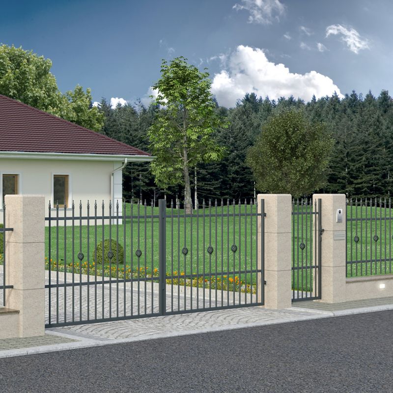 Polbram Steel Group Laura hegnspanel 120 x 200 cm