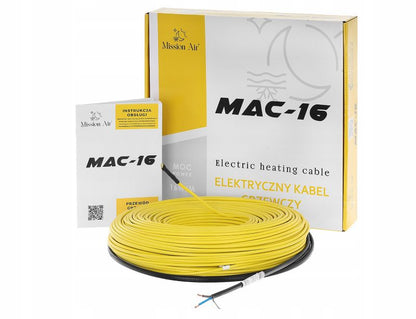 Varmekabel MAC-16 119 m 16W/m