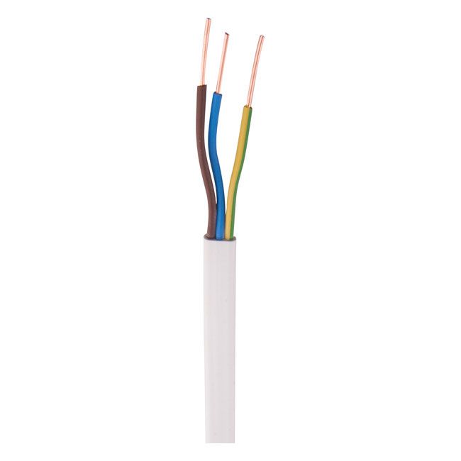AKS Zielonka YDYp 3 x 2,5 mm² installationskabel 4/7 15 m