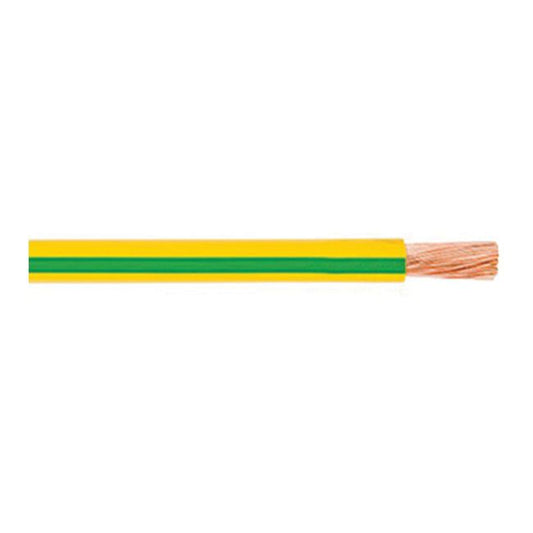 Installationskabel AKS Zielonka LgY 6 mm² 450/750 V gul-grøn 1 m