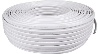 YDYp kabel 3 x 1,5 mm² 750 V hvid 100 m