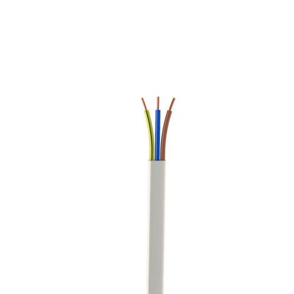 YDYp kabel 3 x 1,5 mm² 750 V hvid 100 m