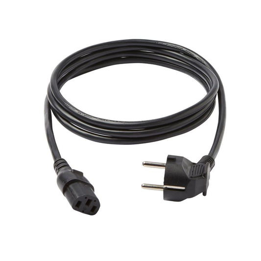 Diall strømkabel 3 x 1 mm² 2 m sort
