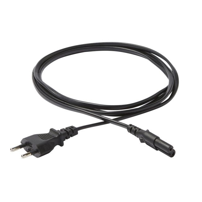 Strømkabel til radio Diall 2 x 0,75 mm² 2 m sort