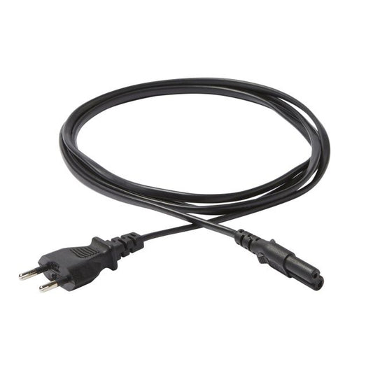 Strømkabel til radio Diall 2 x 0,75 mm² 2 m sort