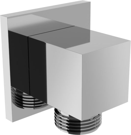 Mexen Cube vinkelforbindelse i krom, 1 stk.