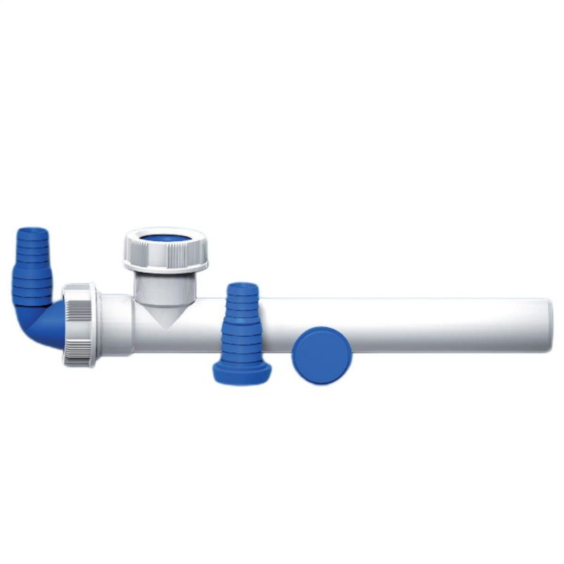 Lira FO 32 tovejs tilslutning til opvaskemaskiner og vaskemaskiner, hvid, 1 stk.
