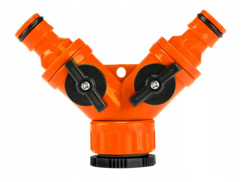 KADAX universelt haneudtag med ABS-plast og dobbelt udløb