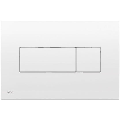 Trykknap til Skjult Cisterne 247x165 mm Hvid Blank 1 stk.