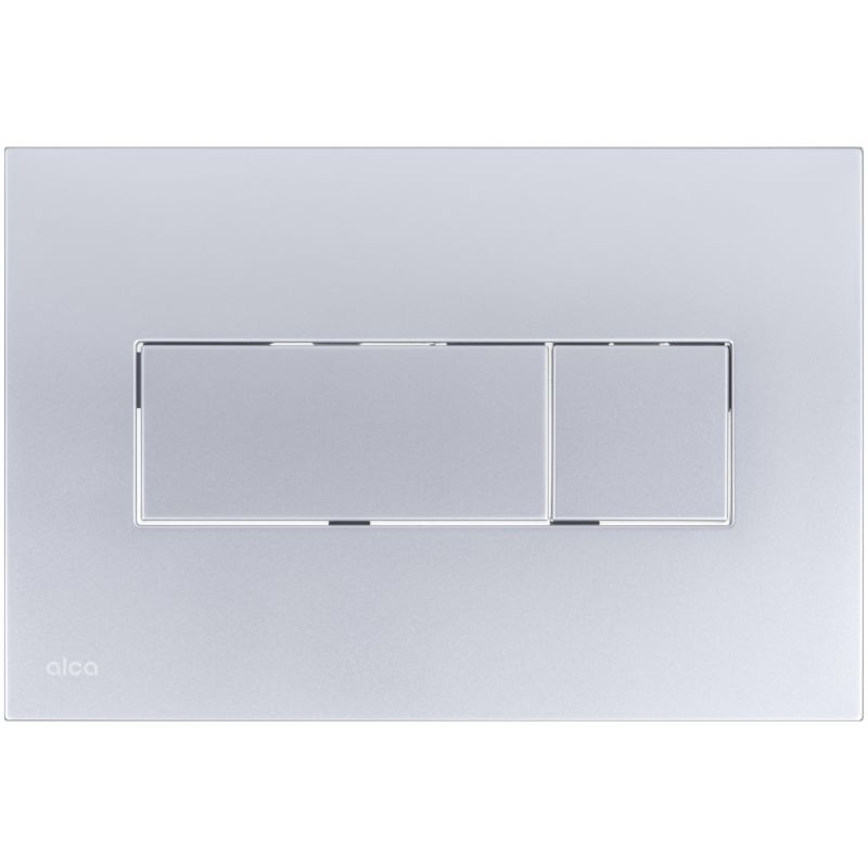 Trykplade til Skjult Cisterne 247x165 mm Matkrom 1 stk.