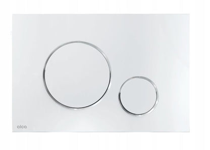 Trykknap til Skjult Cisterne 247x165 mm Krom 1 stk.