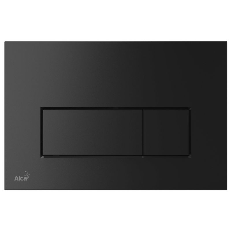 Trykknap til Skjult Cisterne THIN 247x165 mm Sort Mat 1 stk.