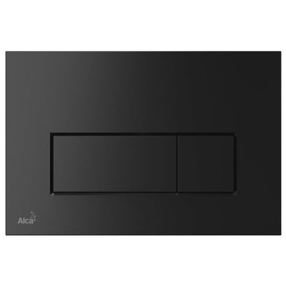 Trykknap til Skjult Cisterne THIN 247x165 mm Sort Mat 1 stk.