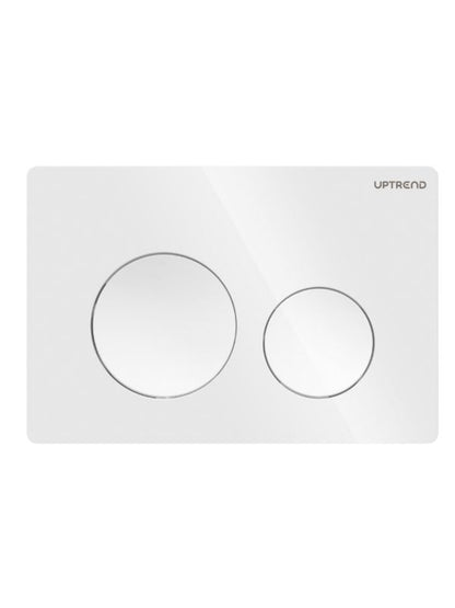 Przycisk WC do Stelaża Podtynkowego Biały Połysk 240x160 mm UP003