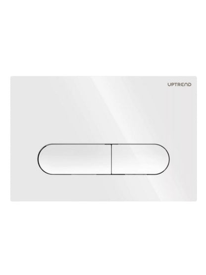 Toilet Skylleknap Yosemite UP004 Hvid Blank 1 stk.
