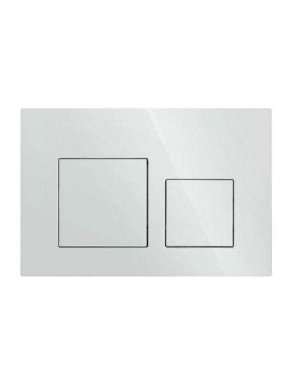 WC-betjeningsplade Uptrend YOSEMITE UP005 Hvid Blank 1 stk.