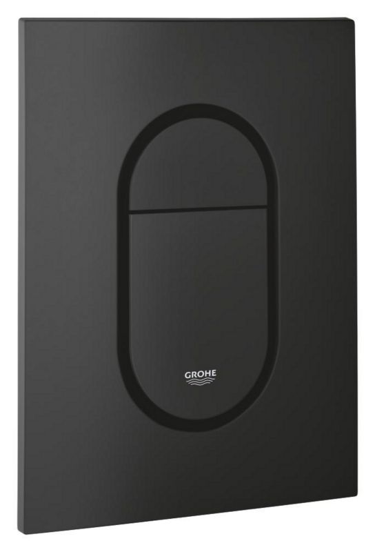 Toilet Skylleknap 130 x 172 mm Phantom Black 4005176677786