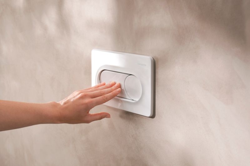 WC Skylleknap iFrame Original Hvid 1 stk. 01022180