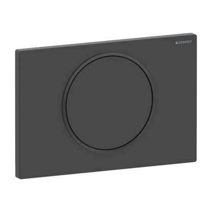 Trykknap til Toilet Mat Sort 246x164 mm 1 stk.