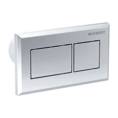 Trykplade til Geberit Sigma 8 cm Matkrom 24x19 cm
