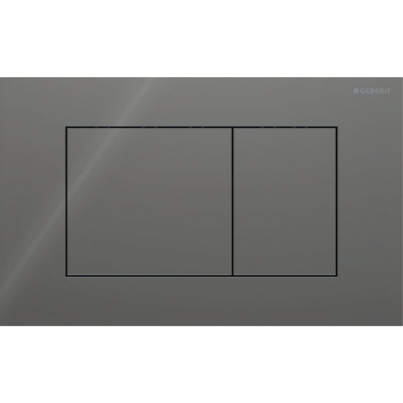 Toiletskylleknap Glas Lava 246x152 mm til Sigma Spülkasse
